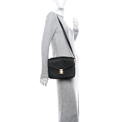 Louis Vuitton Empreinte Pochette Metis Black 2 of 9