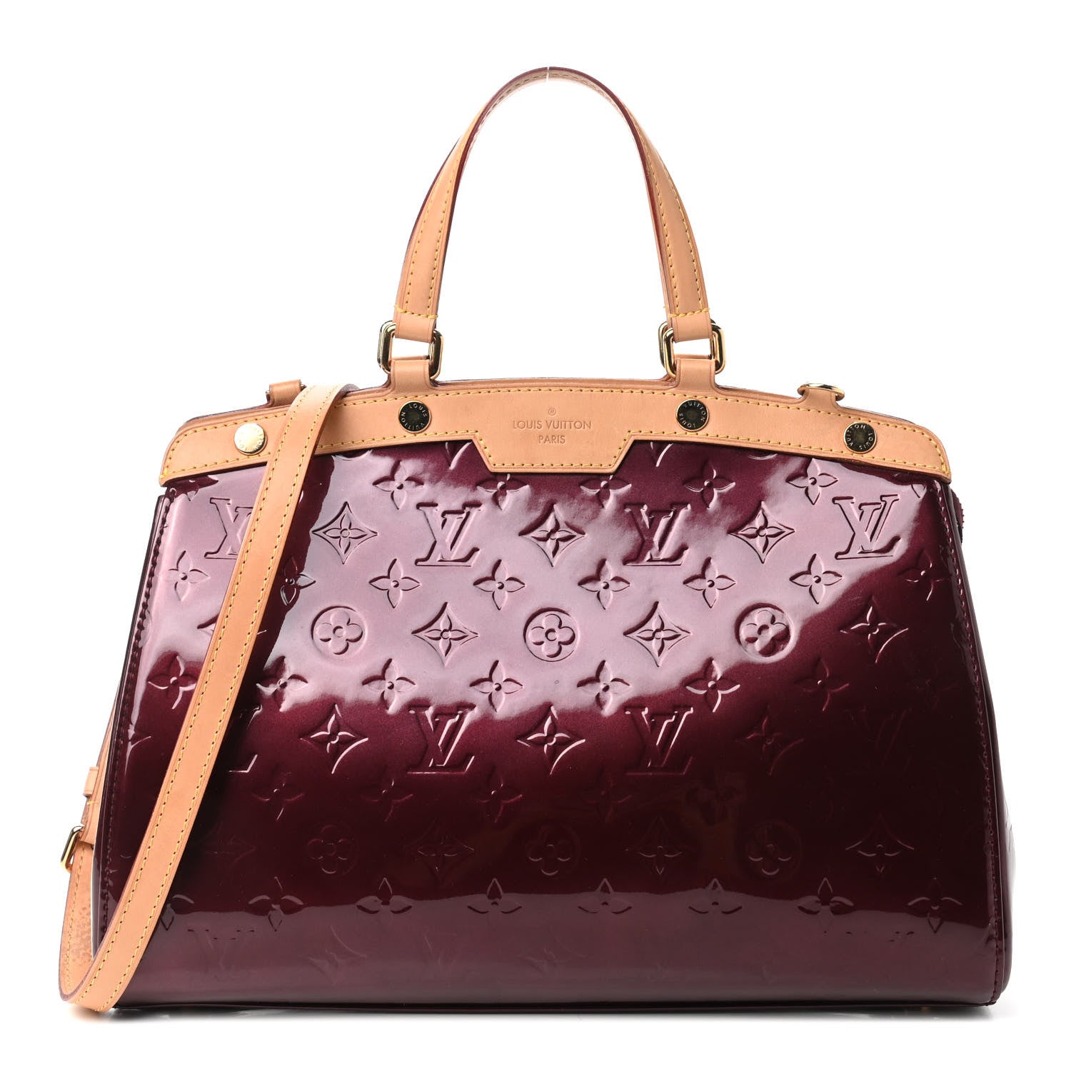 Louis Vuitton Vernis Brea MM Rouge Fauviste 1 of 4