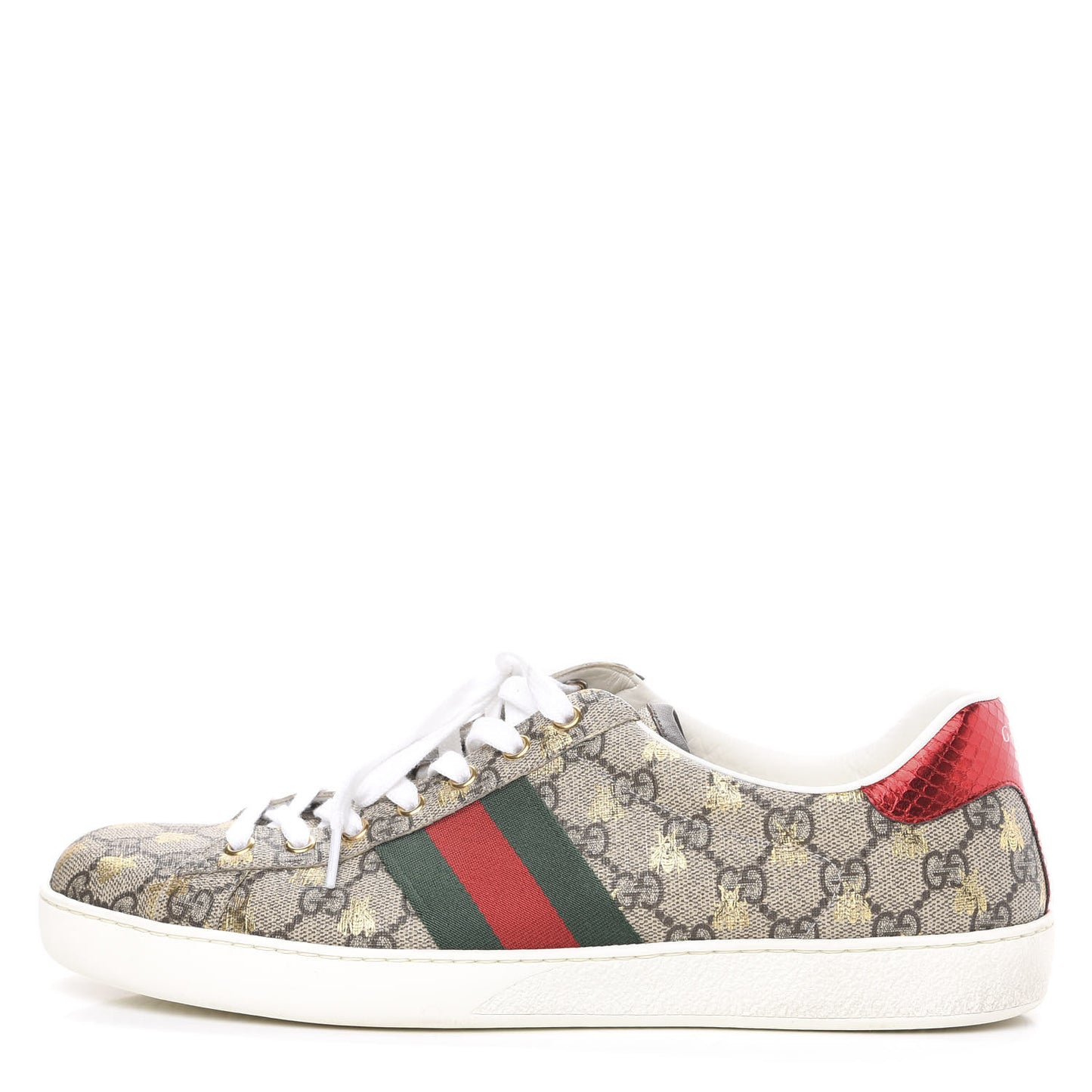 GG Supreme Monogram Ayers Mens Ace Bee Sneaker 11.5