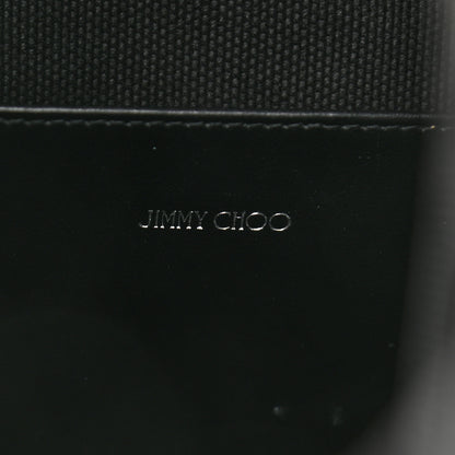 Jimmy Choo Canvas Logo Tote Black 6 of 11