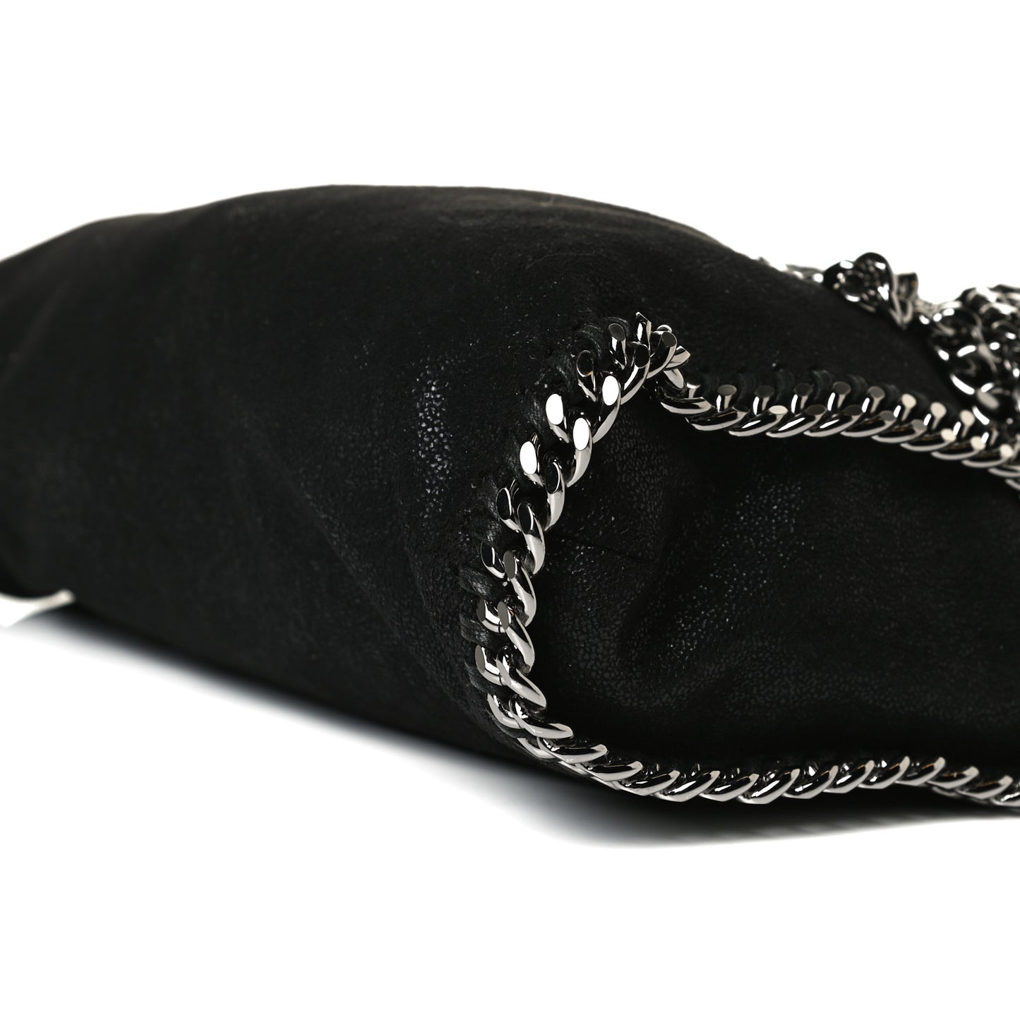 Shaggy Deer Small Falabella Tote Black