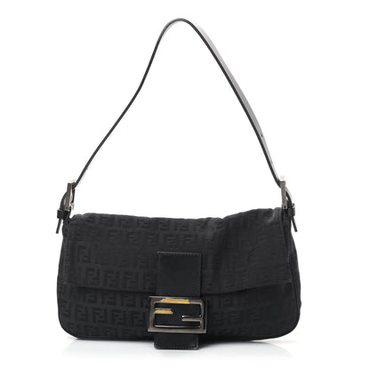 Fendi Zucchino Baguette Black 1 of 14