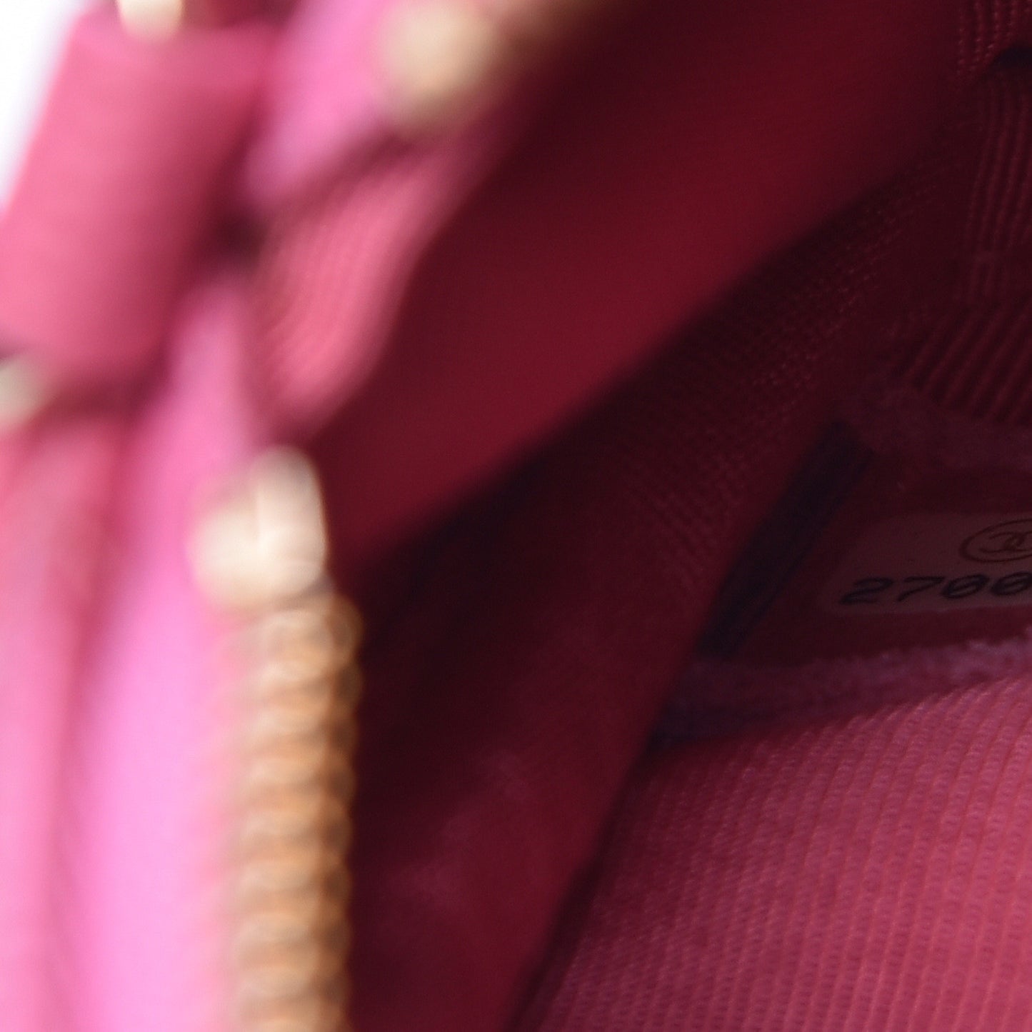 Caviar Quilted CC Day Camera Case Pink