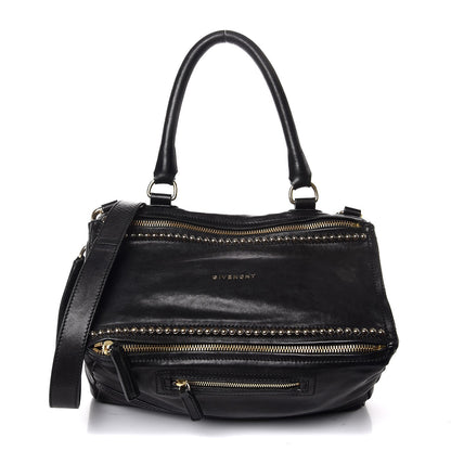 Givenchy Washed Lambskin Medium Studded Pandora Black 1 of 8