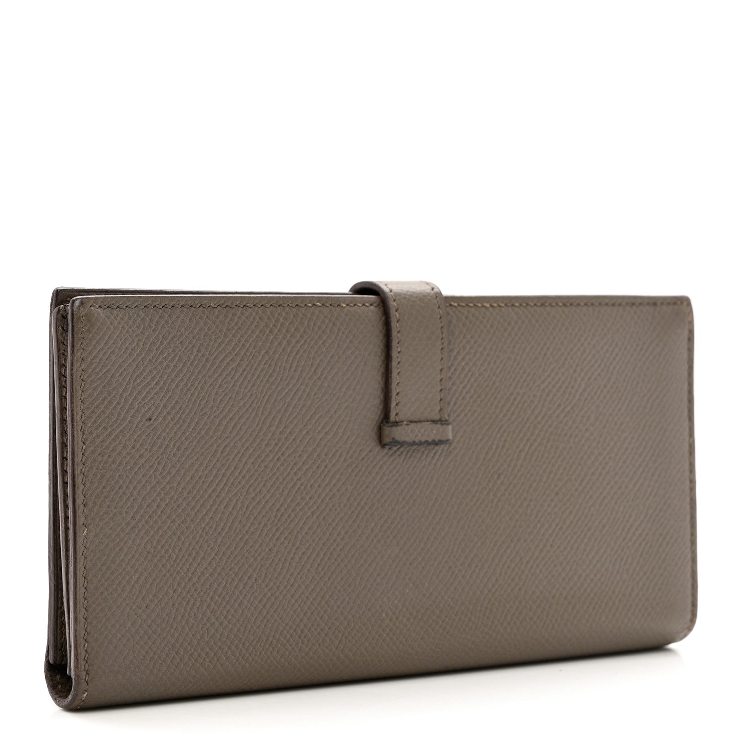 Hermes Epsom Bearn Gusset Wallet Etoupe 3 of 8