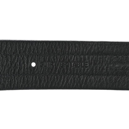 Chanel Calfskin Lambskin Zipper Chain CC Belt 65 26 Black 6 of 8