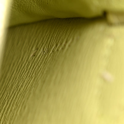 Hermes Matte Alligator Kelly To Go Wallet Jaune Bourgeon 7 of 10