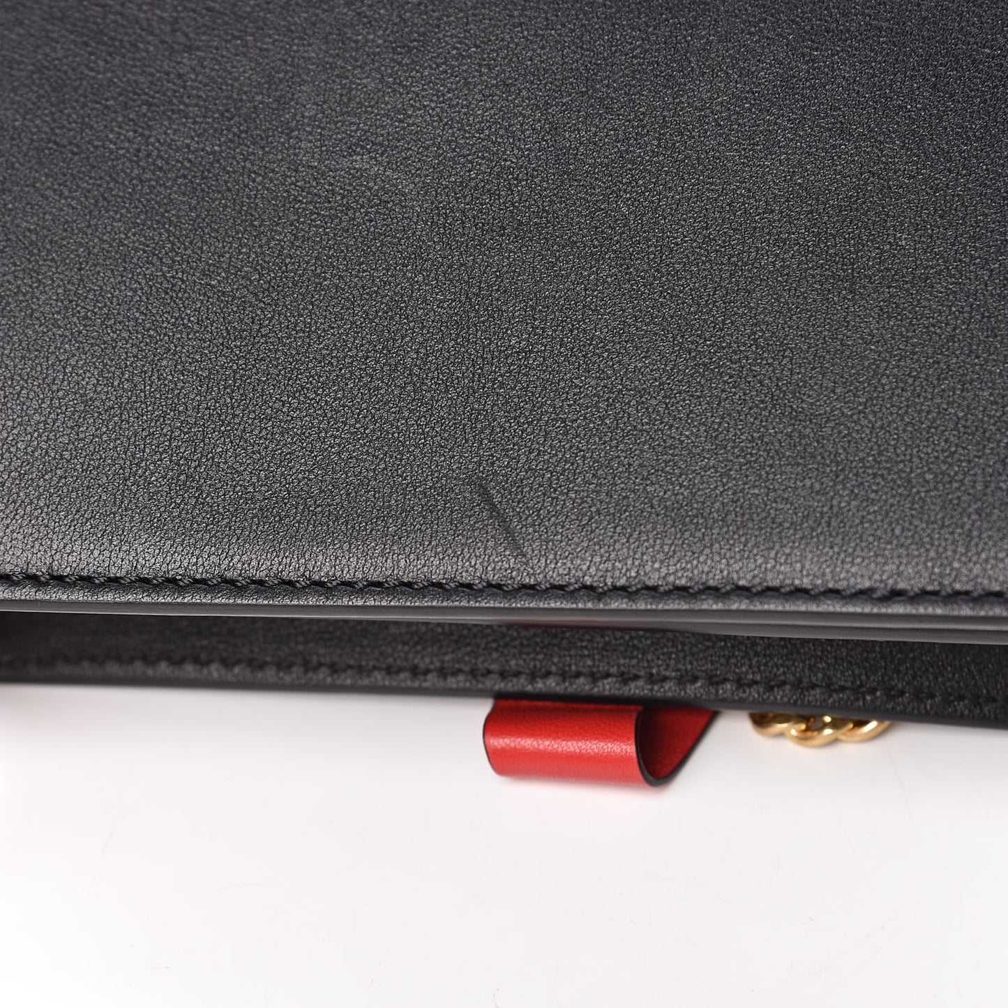Smooth Calfskin Mini VRing Crossbody Bag Black
