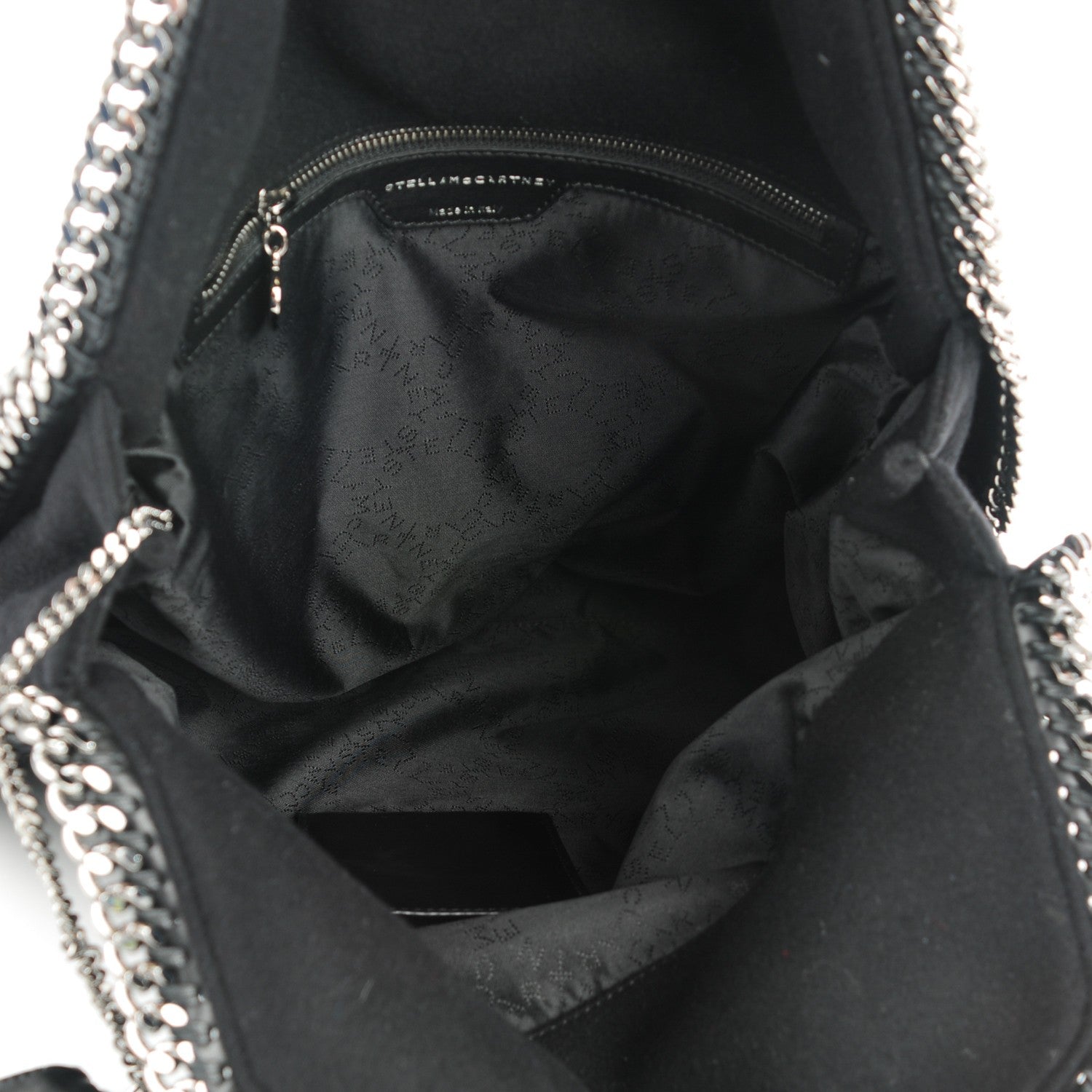 Stella McCartney Faux Suede Large Gary Hume Falabella Black 5 of 9
