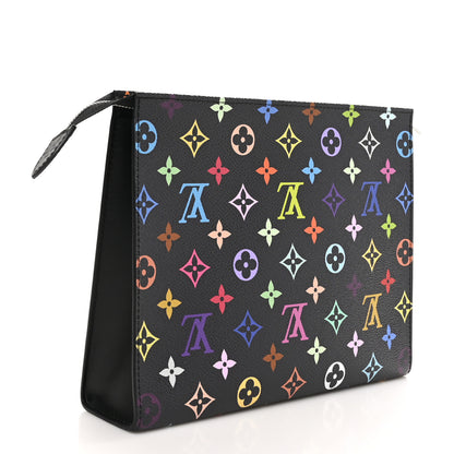 Louis Vuitton LV X TM Monogram Multicolor Toiletry Pouch 26 Black 3 of 10