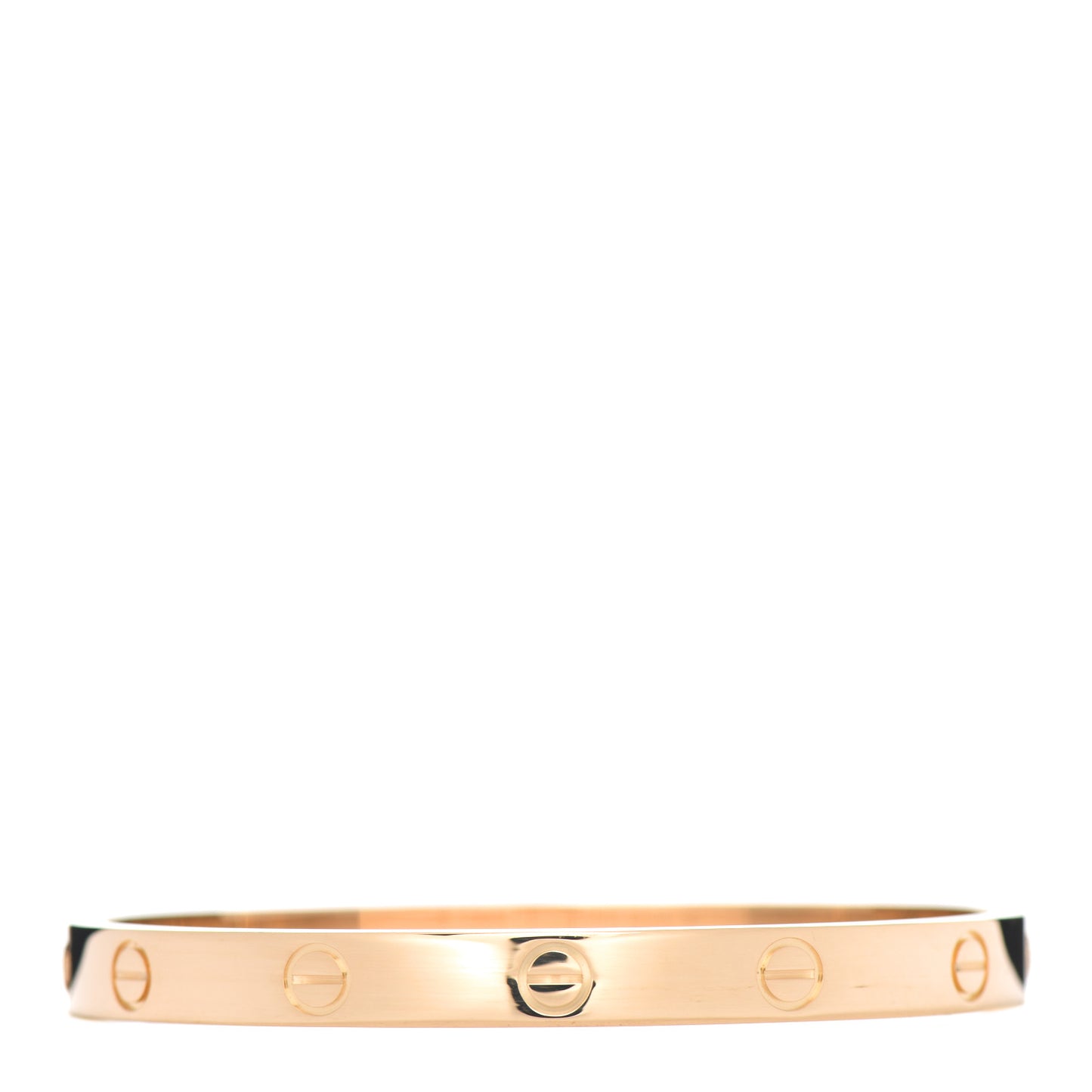 18K Yellow Gold LOVE Bracelet 17