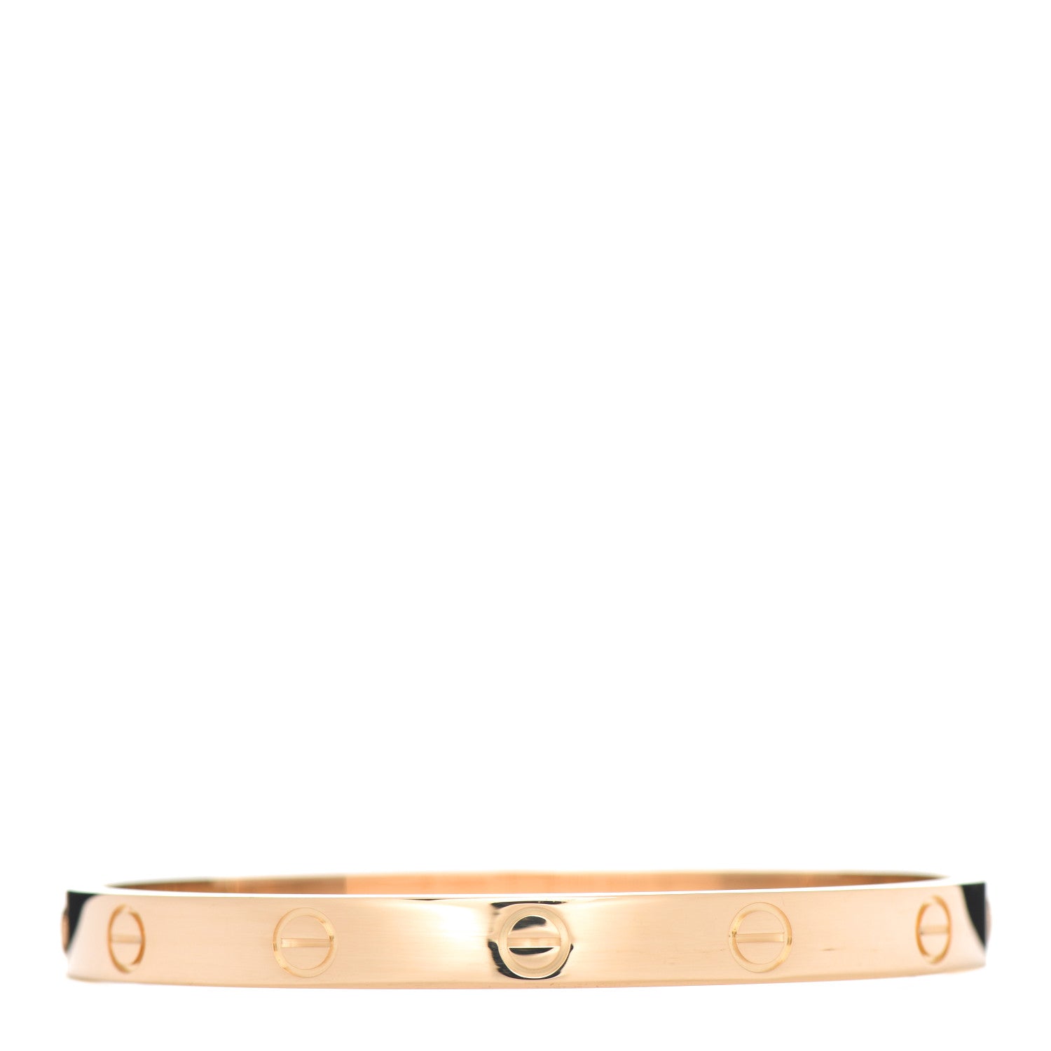 Cartier 18K Yellow Gold LOVE Bracelet 17 3 of 4