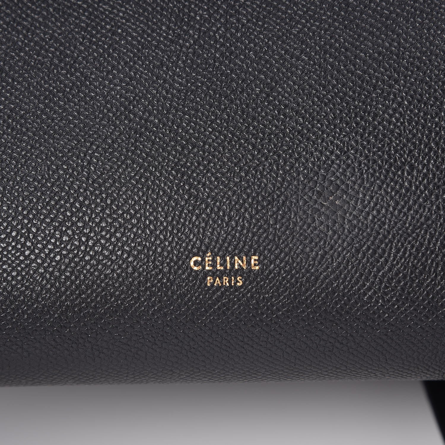 Celine Grained Calfskin Micro Belt Bag Black 7 of 9