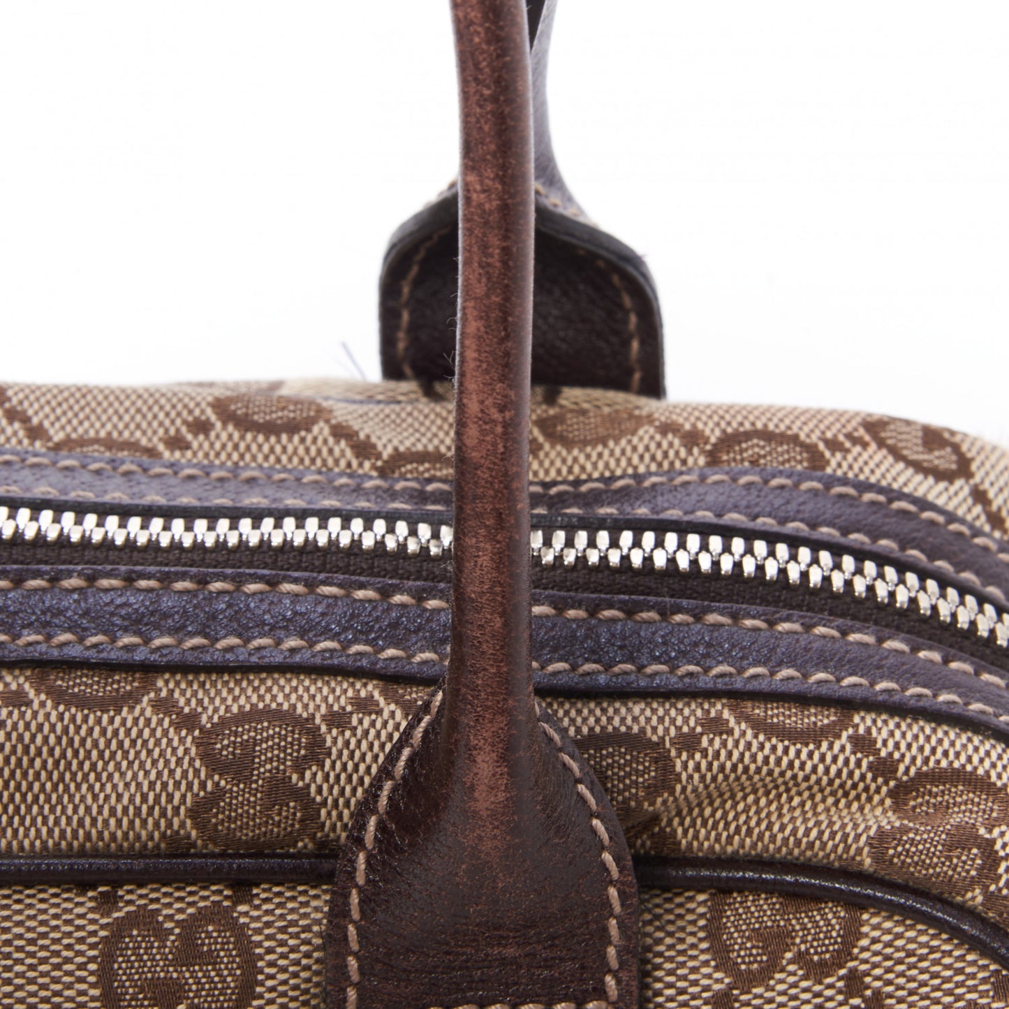 Monogram Small Princy Satchel Dark Brown