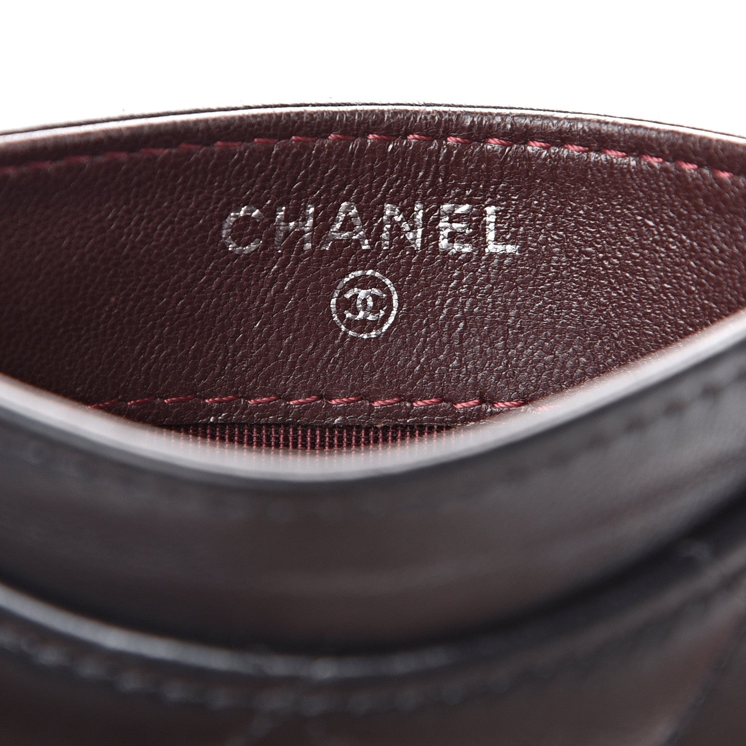 Chanel Lambskin Quilted Card Holder Black 5 of 9