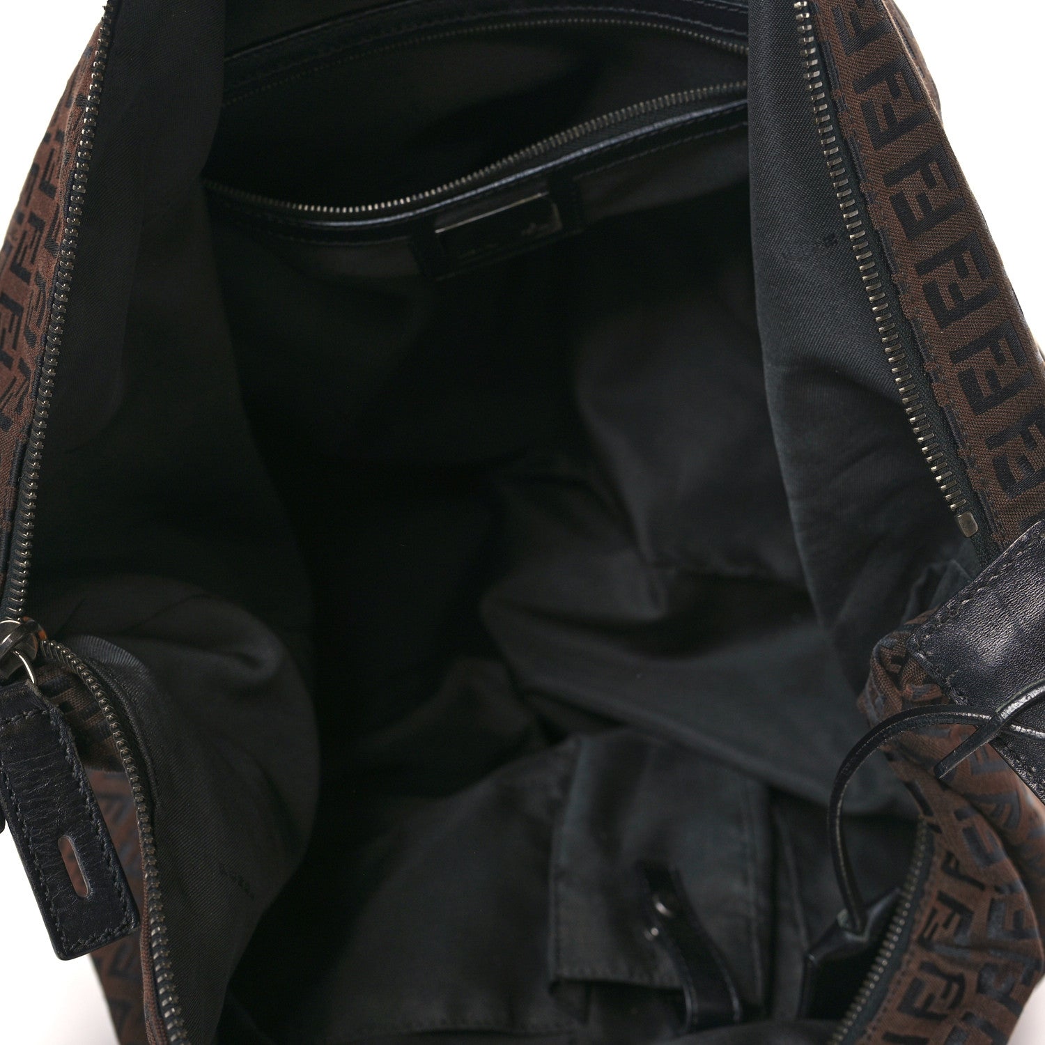 Fendi Zucchino Messenger Bag Tobacco 5 of 8
