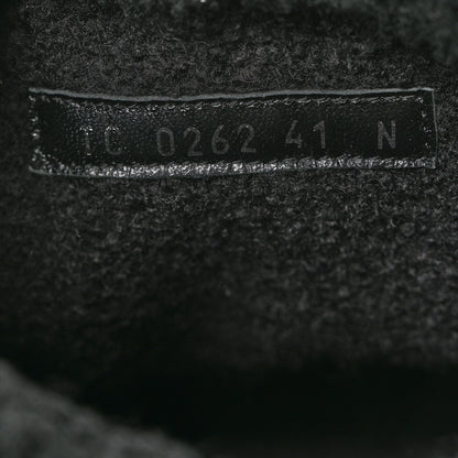 Louis Vuitton Suede Calfskin Shearling Snowdrop Flat Ankle Boot 41 Black 7 of 8