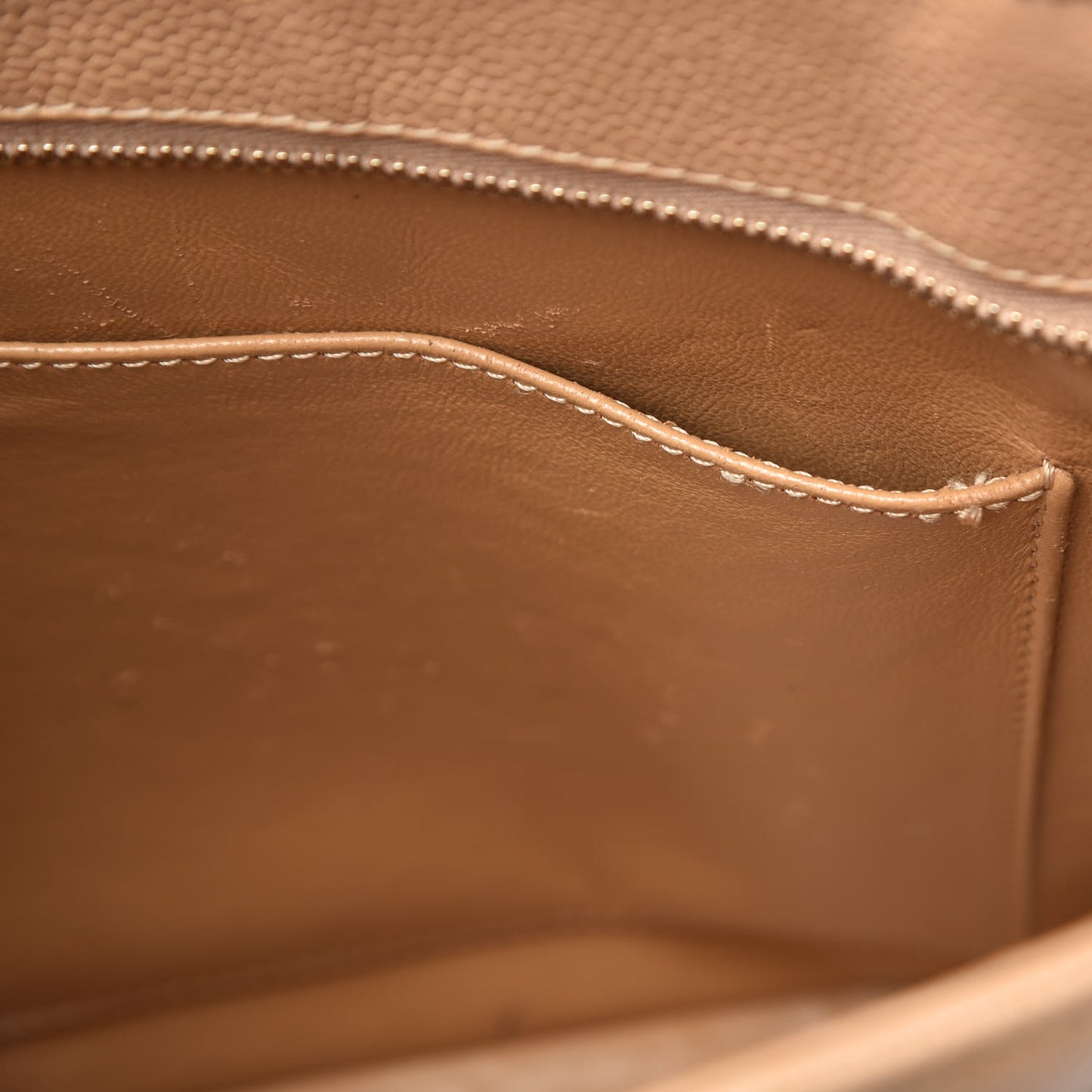 Caviar Quilted Medallion Tote Beige