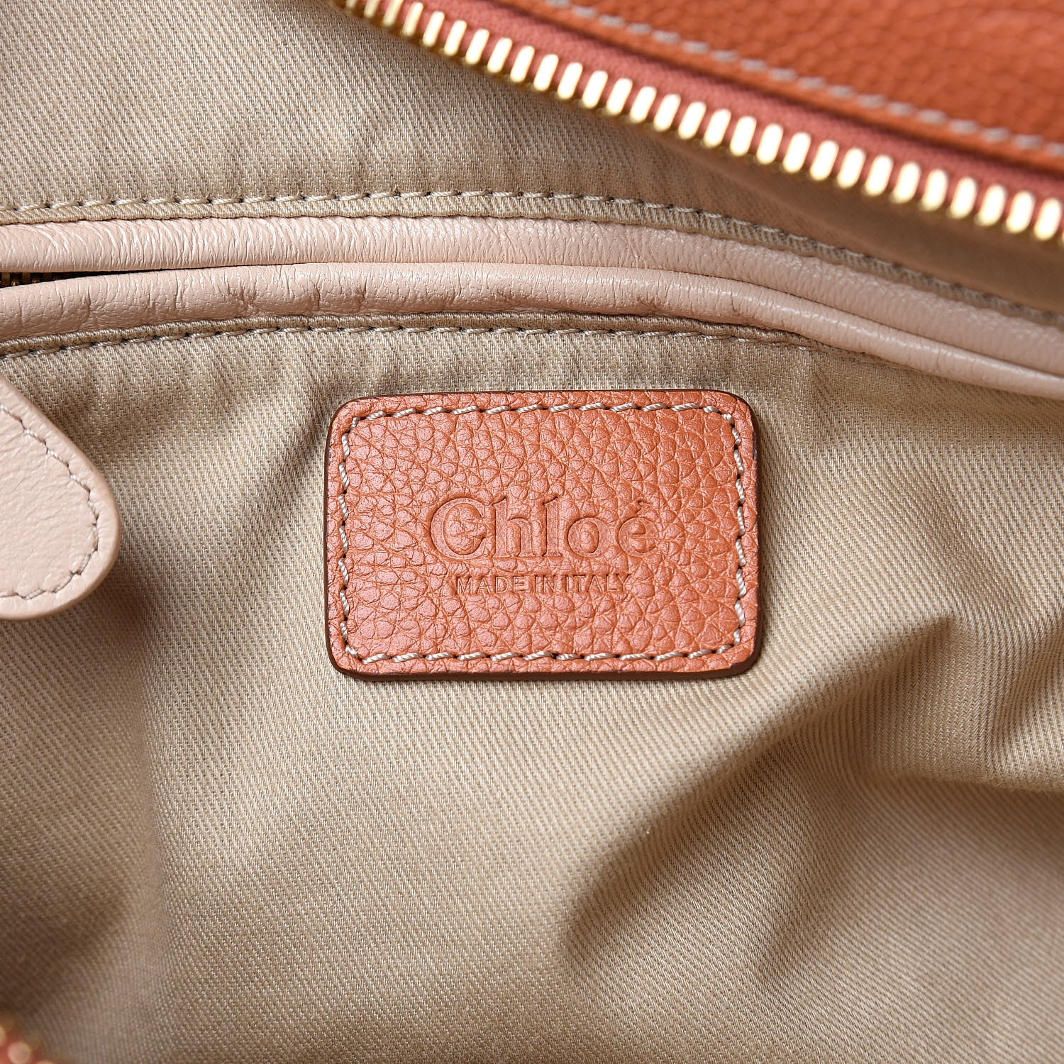 Chloe Calfskin Medium Paraty Suntan 6 of 12