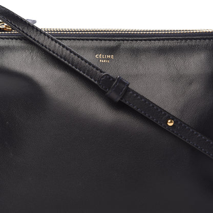 Celine Lambskin Small Trio Crossbody Bag Navy Blue 13 of 13