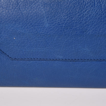 Balenciaga Veau Mini Papier Tote Blue 21 of 22