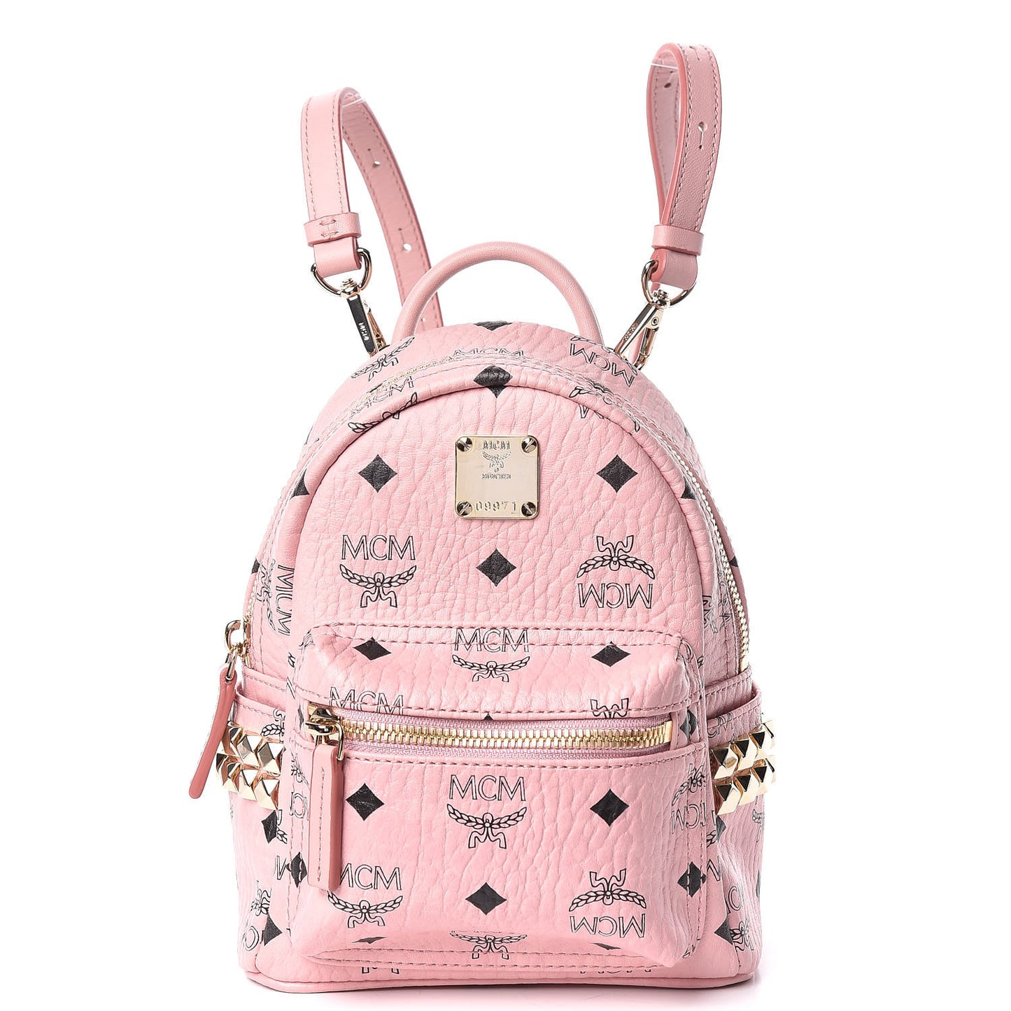 Visetos Side Stud X- Mini Stark Backpack Pink