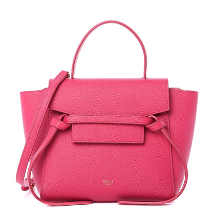 Celine Grained Calfskin Nano Belt Bag Pink 1 of 11