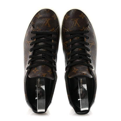Louis Vuitton Patent Monogram Frontrow Sneakers 42 3 of 16