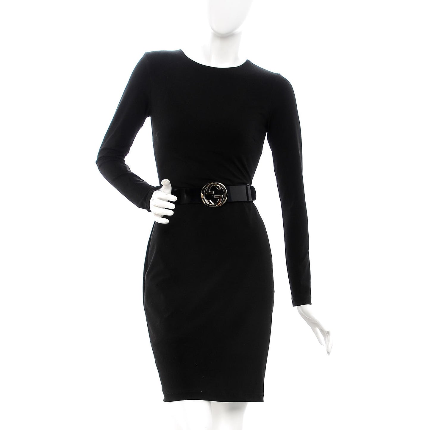 Calfskin Interlocking G 40mm Belt 80 32 Black