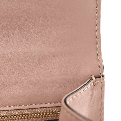 Valentino Garavani Vitello Small Glam Lock Rockstud Flap Poudre 12 of 13