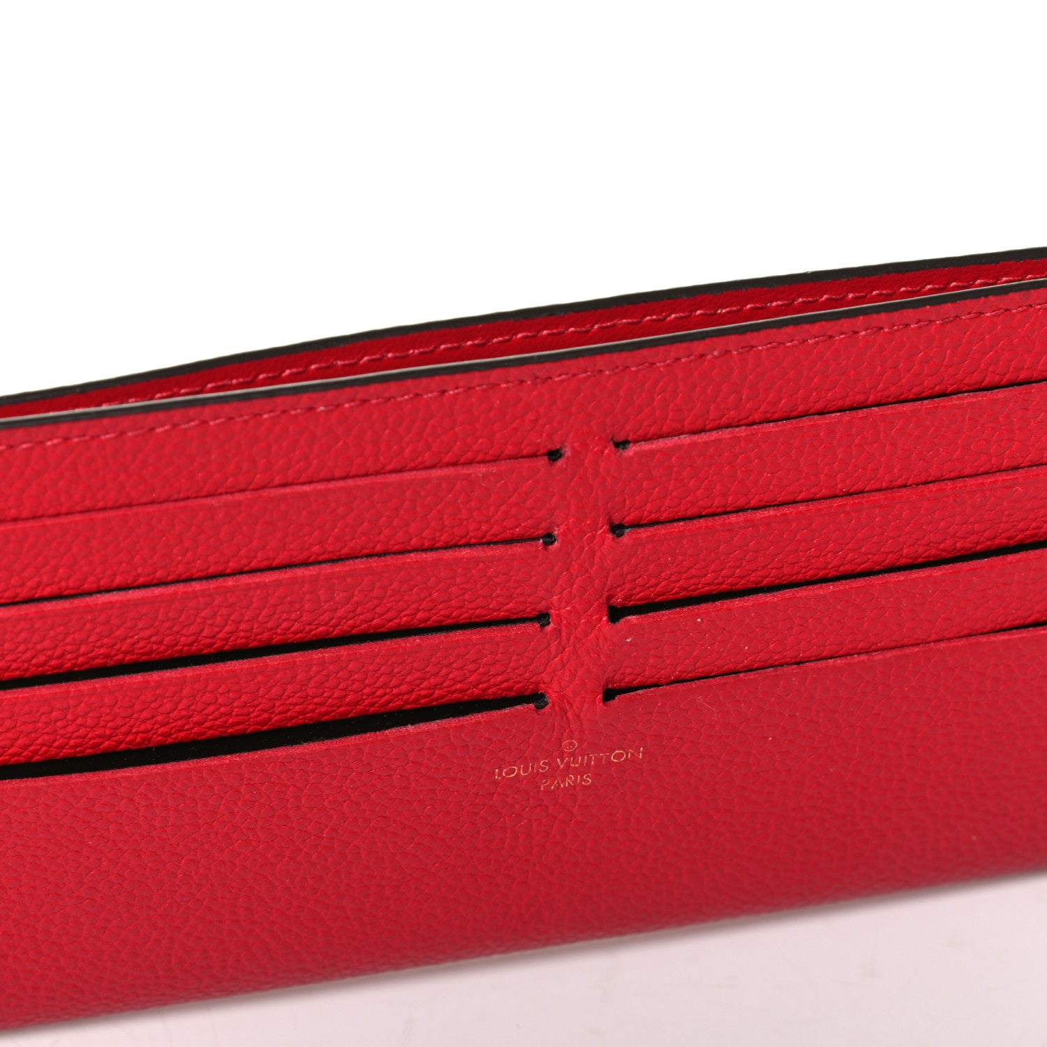 Louis Vuitton Empreinte Pochette Felicie Chain Wallet Scarlet 9 of 9