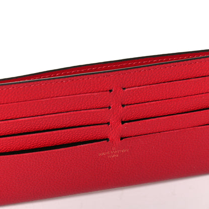 Louis Vuitton Empreinte Pochette Felicie Chain Wallet Scarlet 9 of 9