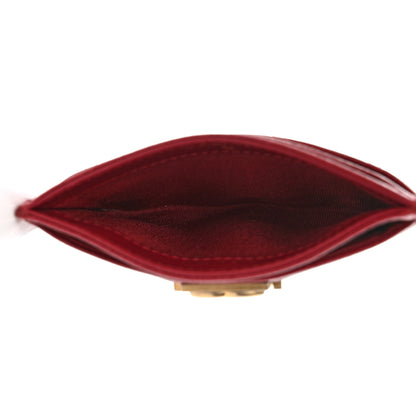 Chanel Caviar Quilted Boy Card Holder Red 5 of 14