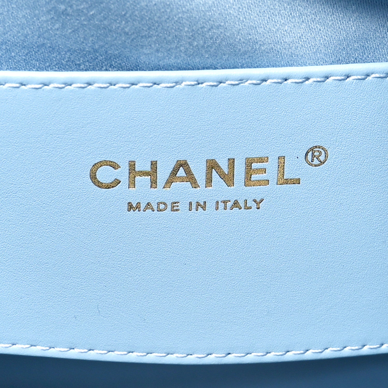 Chanel Washed Denim Quilted Medium Chanel 25 Handbag Blue 7 of 12