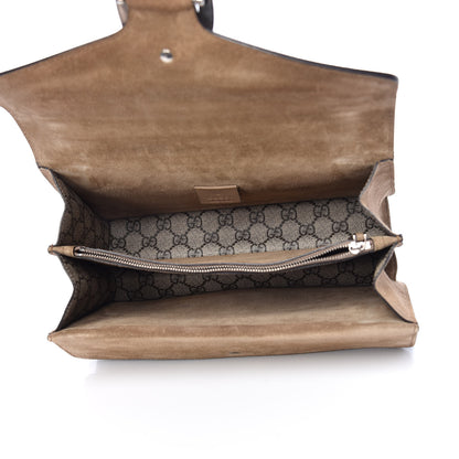 Gucci GG Supreme Monogram Small Dionysus Shoulder Bag Taupe 5 of 14