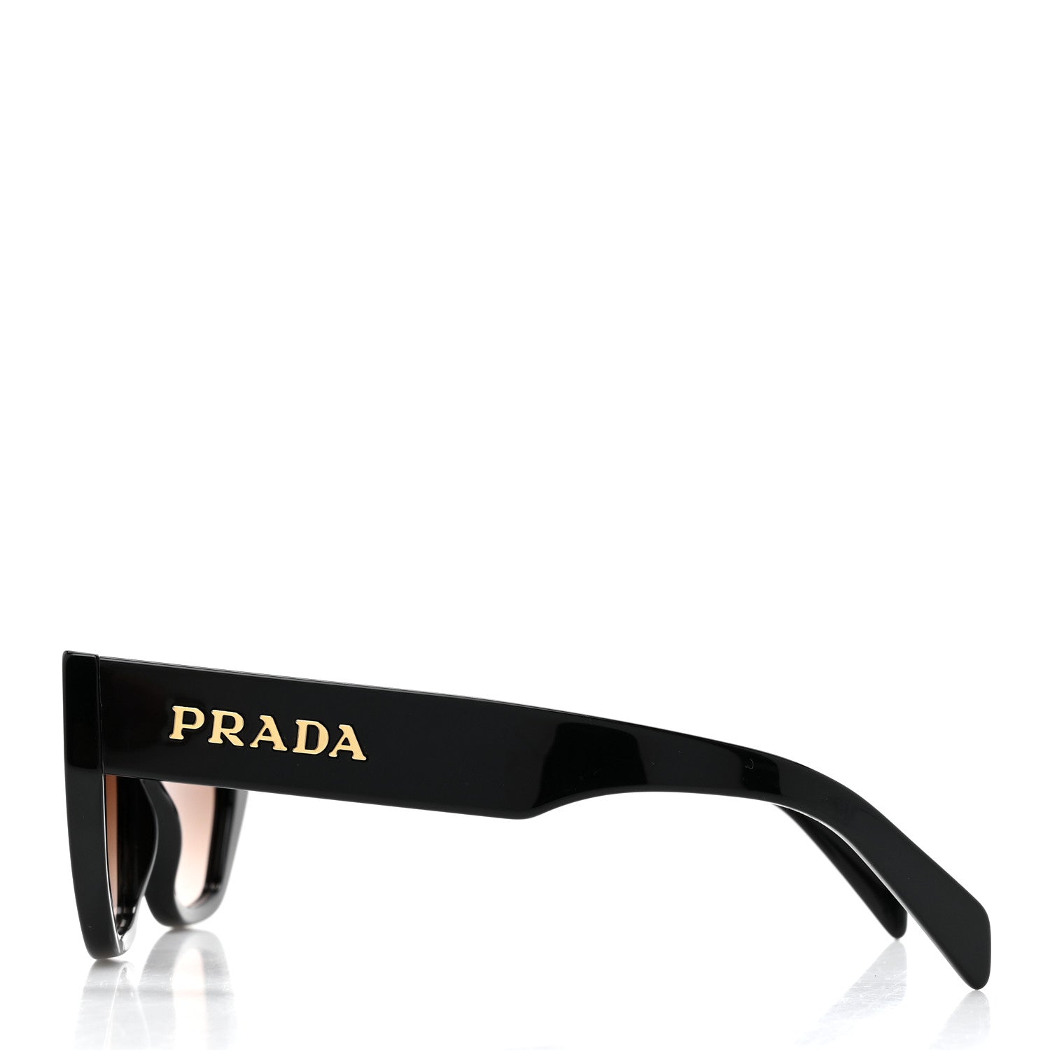 Prada Acetate Sunglasses SPR A09 Black 3 of 8
