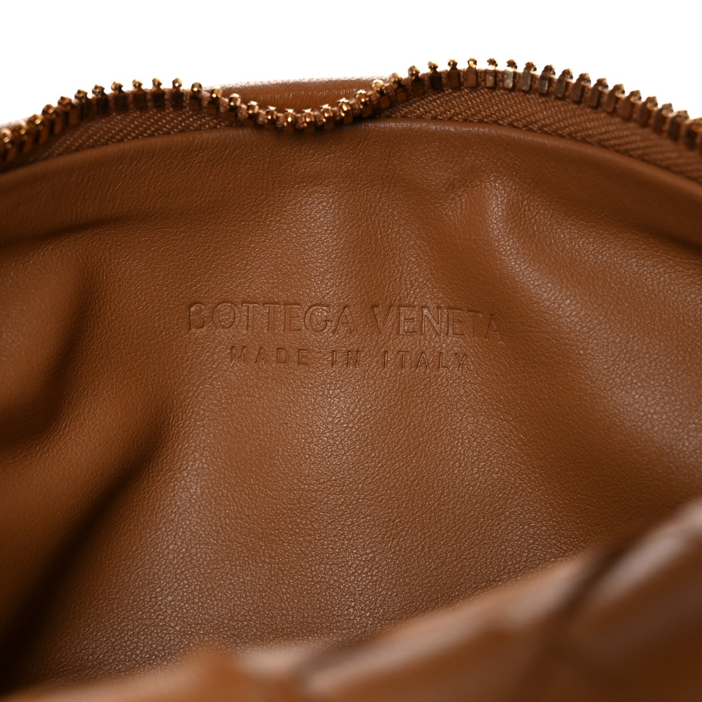 Nappa Intrecciato Mini Jodie Caramel