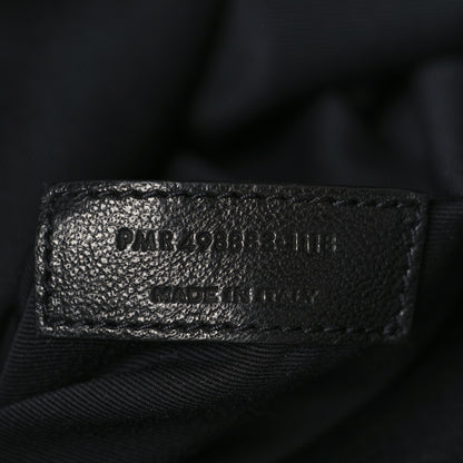 Saint Laurent Crinkled Calfskin Matelasse Monogram Large Niki Chain Satchel Asphalt 8 of 10