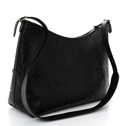 Louis Vuitton Empreinte Monogram Giant CarryAll MM Black 3 of 8