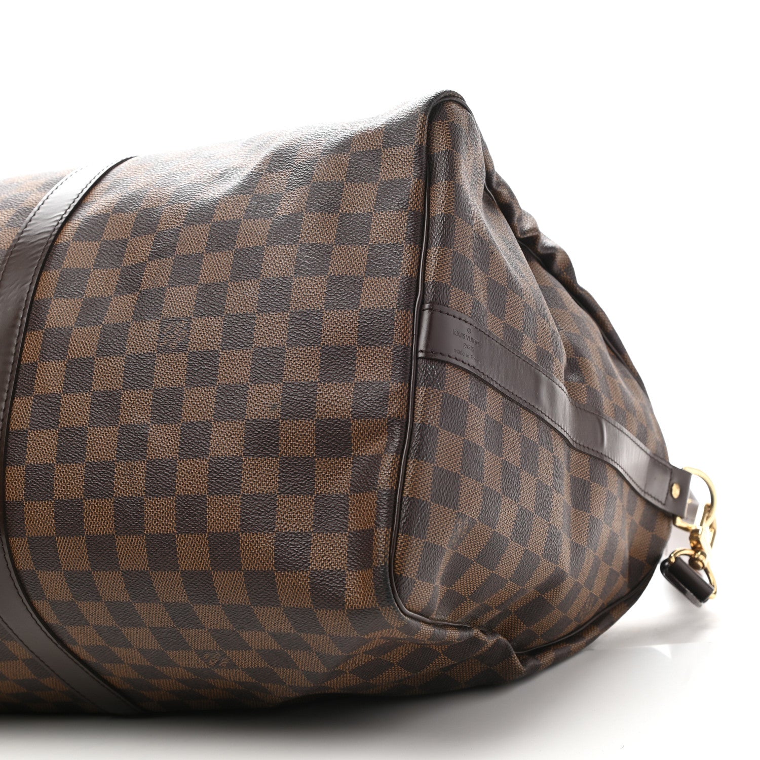 Louis Vuitton Damier Ebene Keepall Bandouliere 55 10 of 14