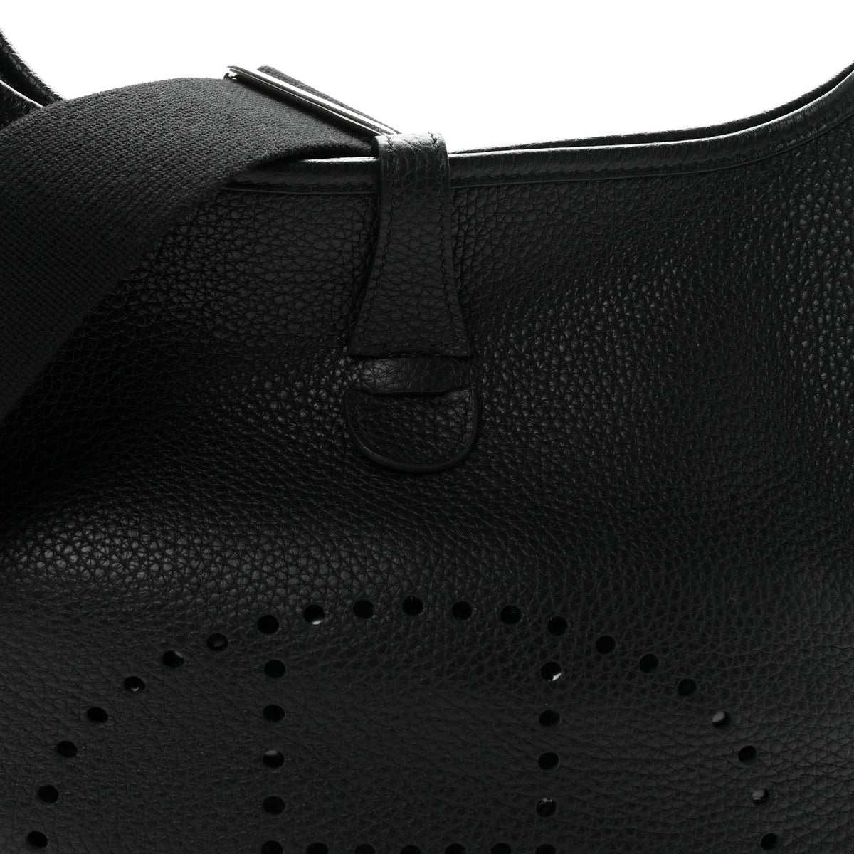Hermes Taurillon Clemence Evelyne III PM Black 8 of 11