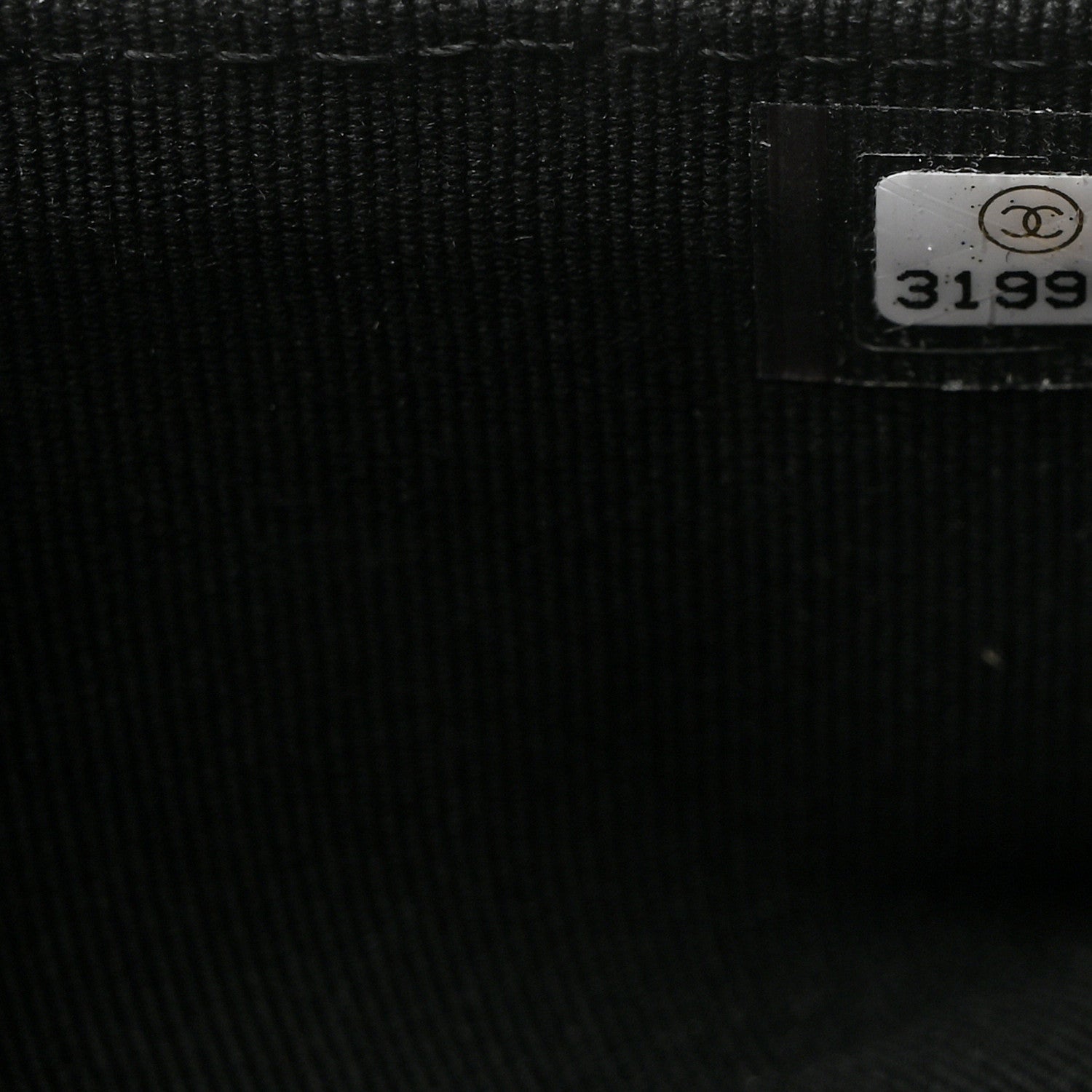 Chanel Caviar Quilted Crystal CC Large Gusset Flap Wallet Black 8 of 8