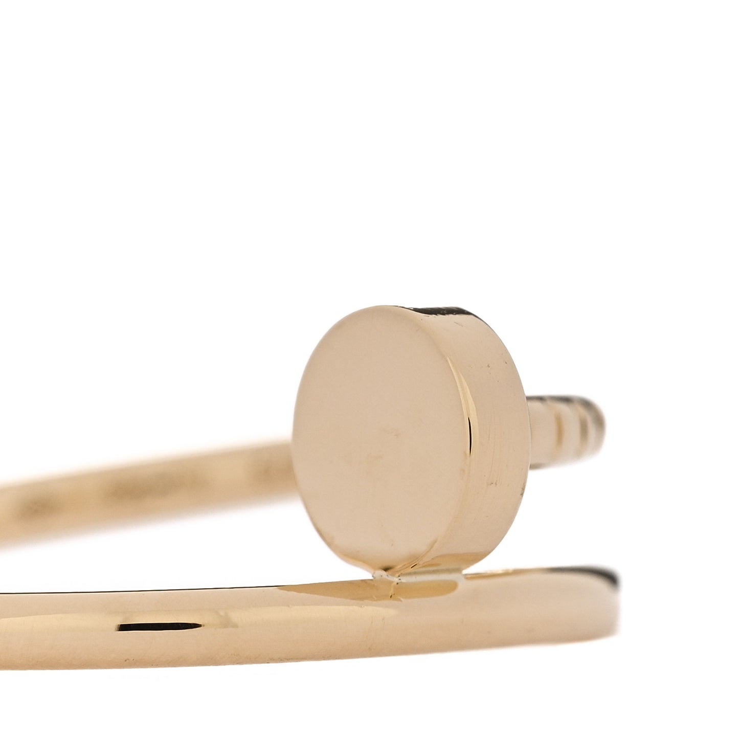 18K Yellow Gold Small Juste Un Clou Ring 53 6.5