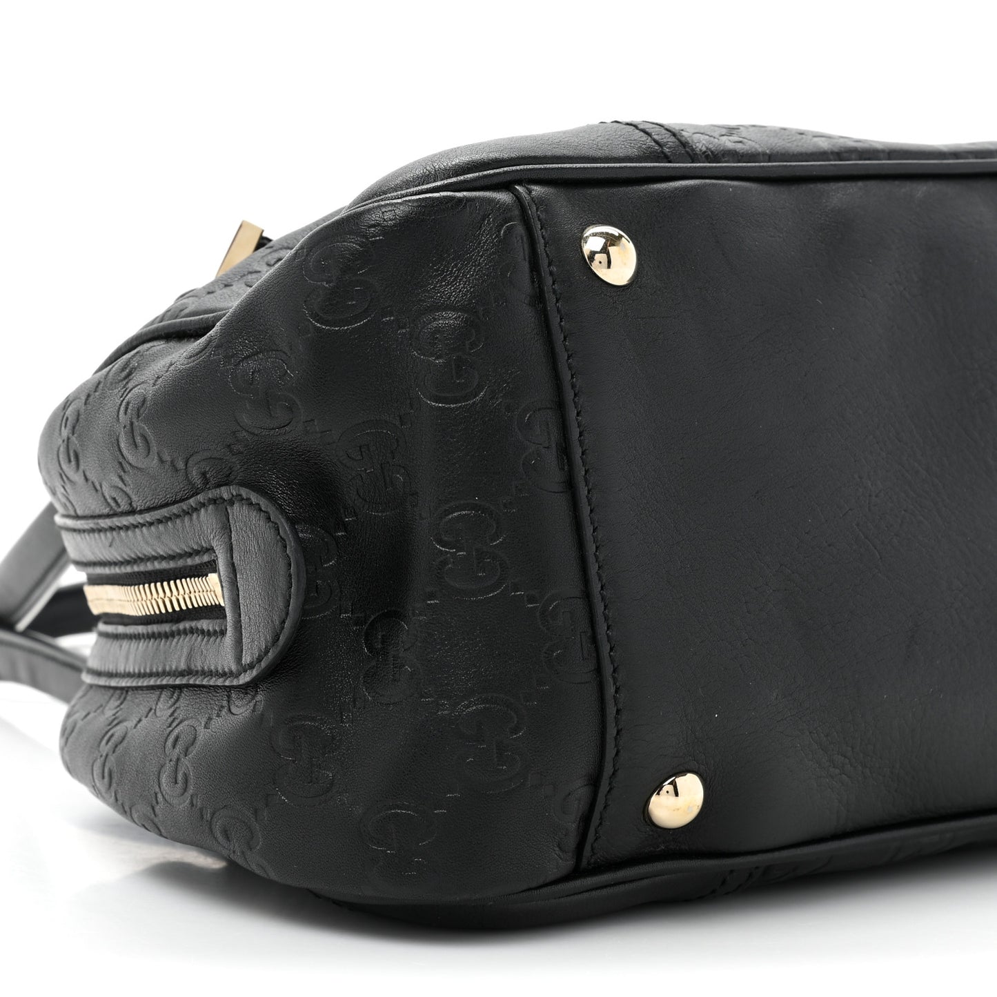 Guccissima Small Princy Satchel Black