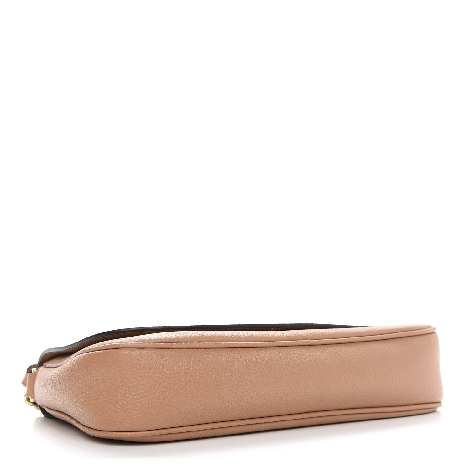 Gucci Pebbled Calfskin Medium Soho Flap Crossbody Camelia 4 of 11