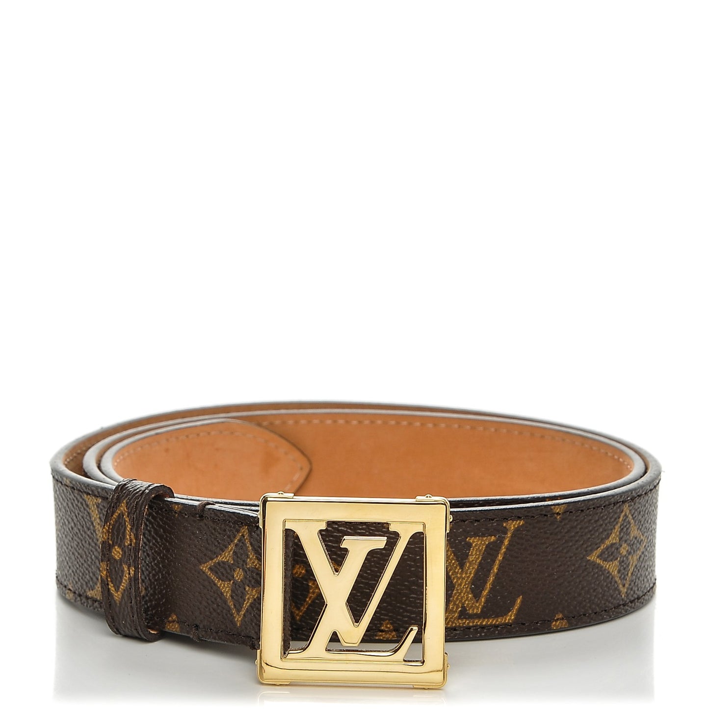 Monogram LV Frame Belt 80 32