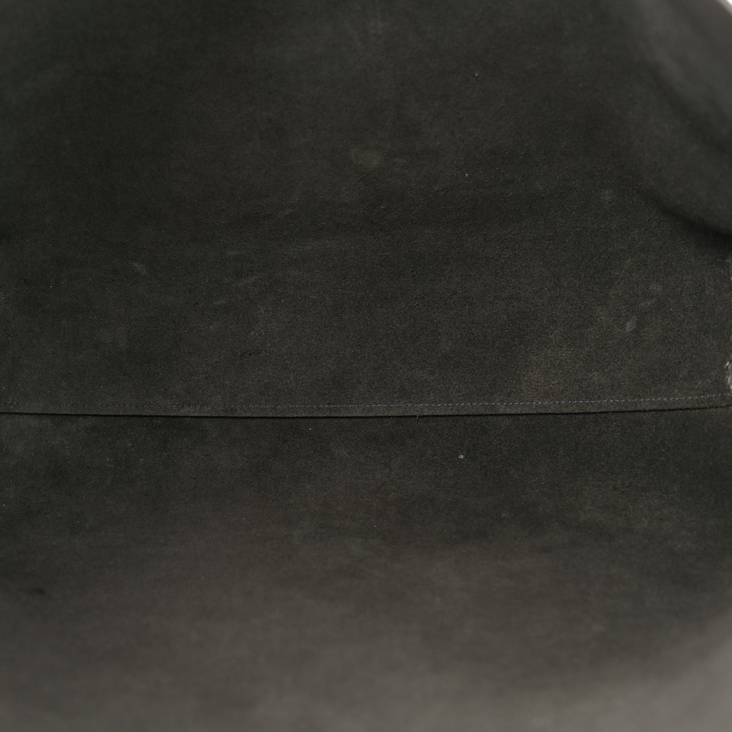 Calfskin Large Shopping Tote Fog