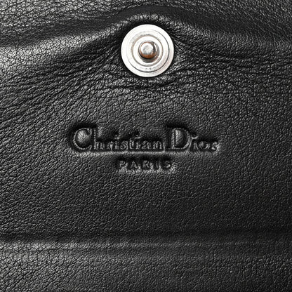 Christian Dior Monogram Chain Flap Black 6 of 8