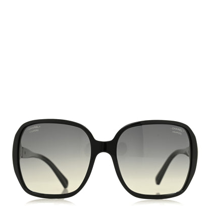 Chanel Acetate Square CC Sunglasses 5284 Black 2 of 8