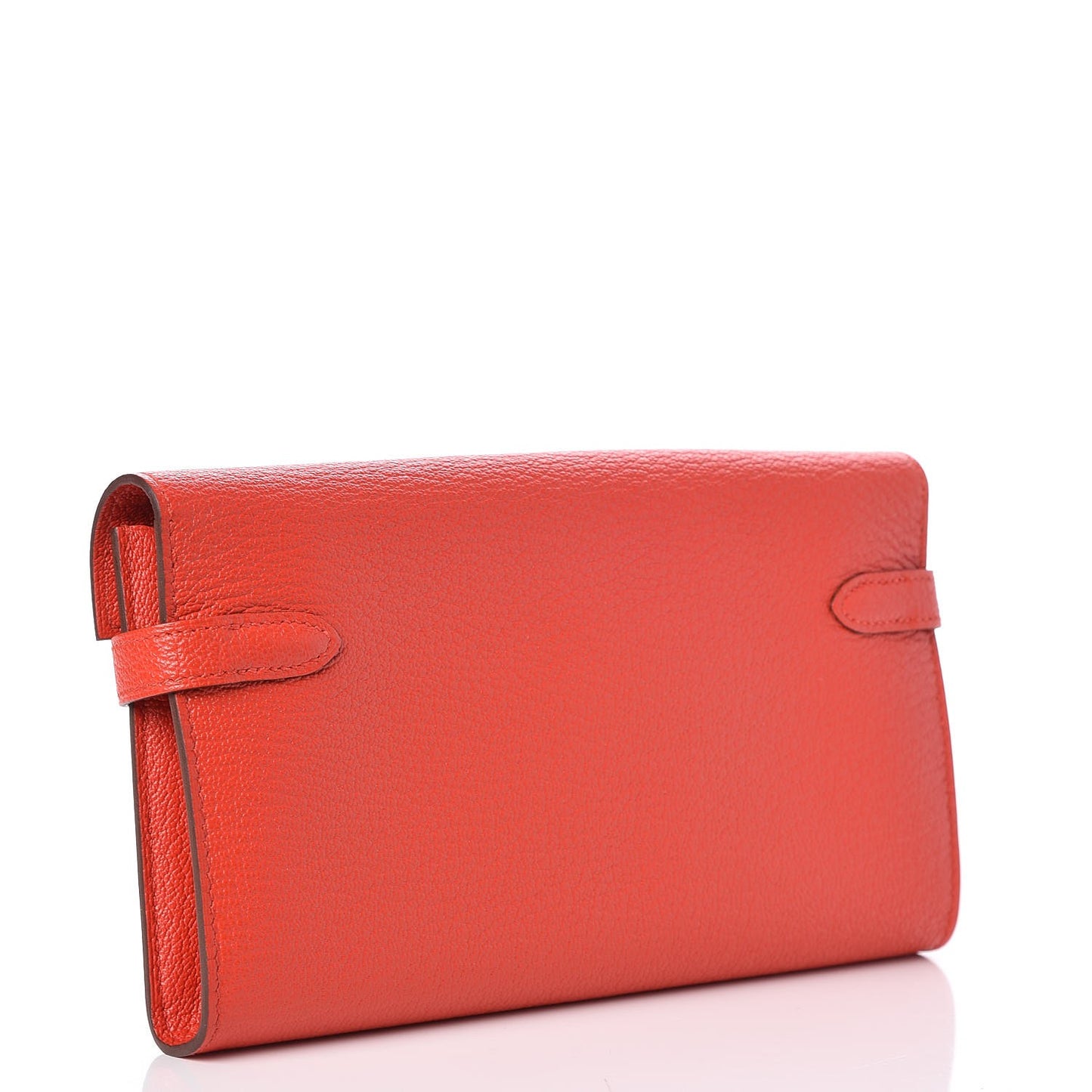 Chevre Mysore Kelly Longue Wallet Rouge Tomate